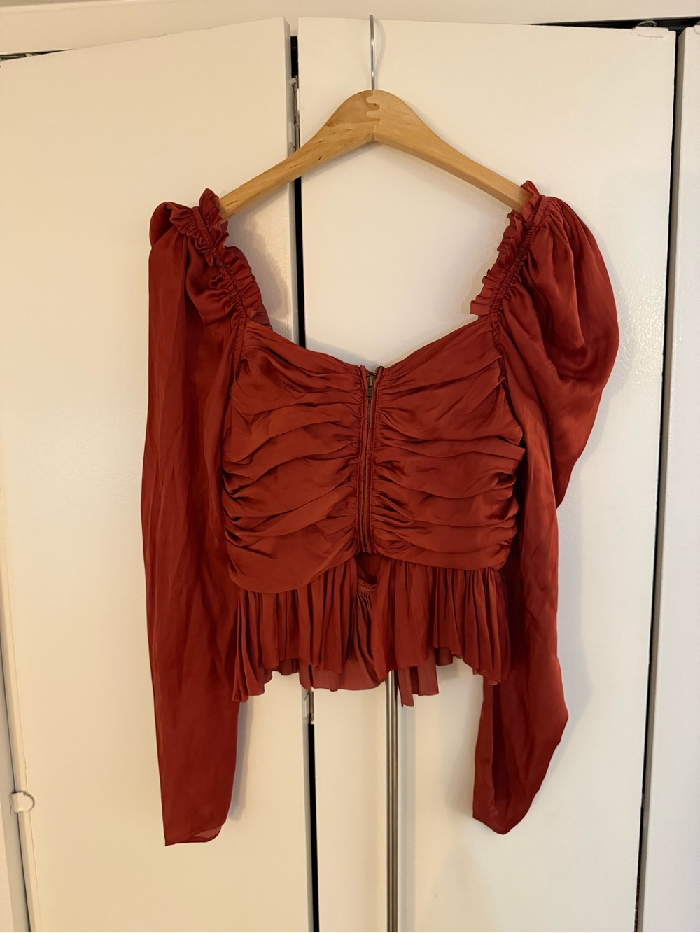 Ulla Johnson Ruched Blouse - Picture 2 of 2